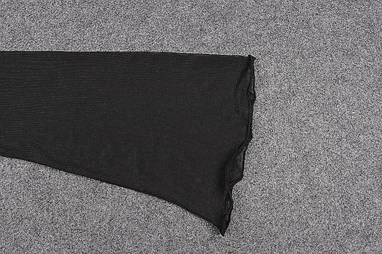 Balık Kılçığı Korse Sırtı Fermuarlı Fileli Atlet