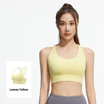 Mesh Cross Sports Bra Beautiful Back